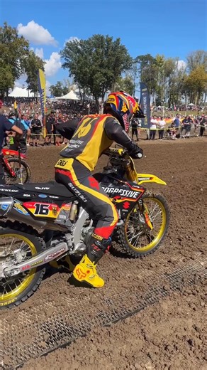 Ken Roczen putting in laps on both of his Suzuki RM-Z450s 💛💛 With a quick turnaround between motos, having two bikes prepped is all part of the strategy. Precision, speed, and no time wasted. 🏁⚡ : #KenRoczen #Suzuki #RMZ450 #Motocross #Supercross #MXGP #MotoLife #RacePrep #MotocrossAction #MXoN | Jeremy Lawrence