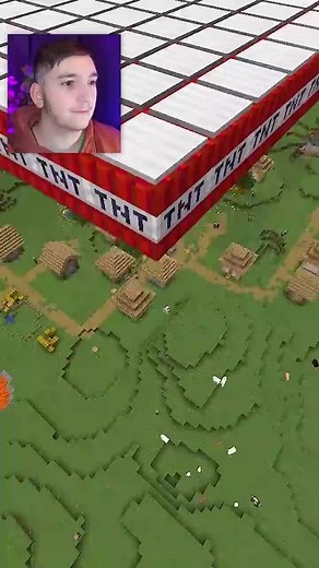 Satisfying TNT ASMR 😍 #майнкрафт #minecraft #solo