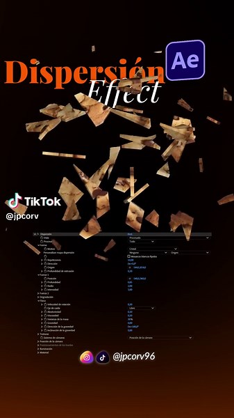 Efecto de Dispersión Impactante en After Effects