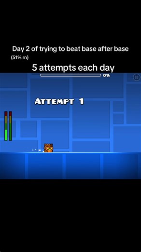 Conquering Base After Base in Geometry Dash