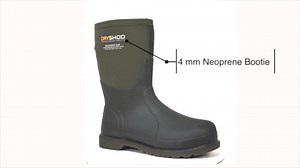 Dryshod Men's Sod Buster Outdoor and Garden Mid Boots