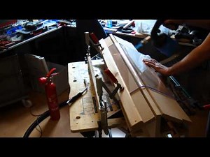 Acrylic glass heat bending