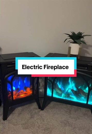 Color Changing Electric Fireplace Heaters for Home Decor