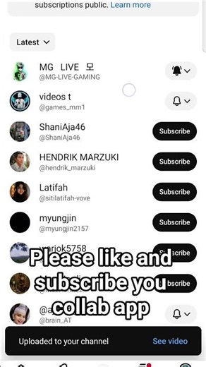 next collab app please like and subscribe and comment your answers