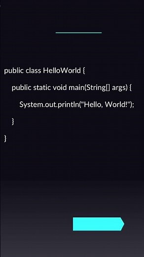 1. Java program to print Hello World | learn Programming in 100 Days!, #helloworld ,#shorts
