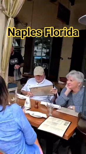 Outdoor Dining at Osteria Tulia Naples Florida #shorts #restaurant #outdoordining