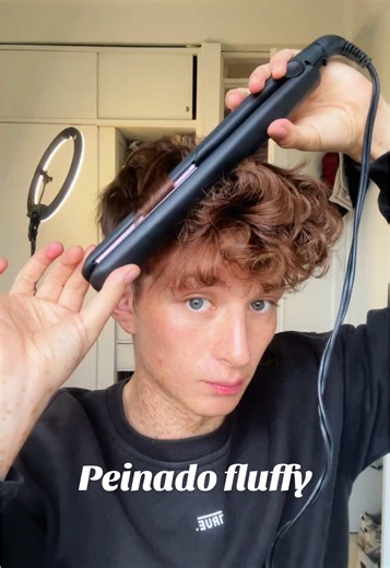 Cómo hacer el peinado fluffy para hombres