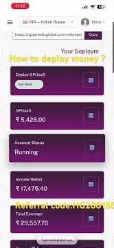 Hyperbolic global earn money by deploy #hyperbolicglobal