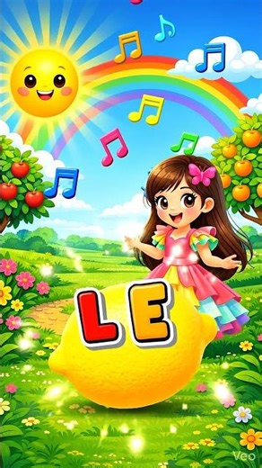 L for Lemon | Alphabet Learning for Kids | Phonics Song | Kids Nursery Animation