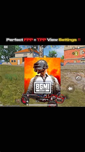 Perfect FPP + TPP view settings that give you instant advantage 👀 #shorts