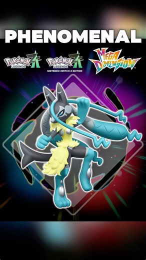 NEW MEGA EVOLUTION!! MEGA LUCARIO Z!! What do you think about it? #pokemon #pokemonlegendsza