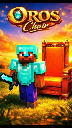 🔥 EPIC OROS CHAIR BUILD in Minecraft! | Easy & Stylish Chair Tutorial 🪑✨