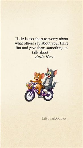 Life is too short to worry