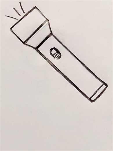 How to Draw a Flashlight Step-by-Step Guide