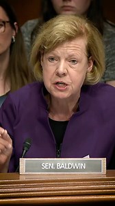 287K views · 19K reactions | Watch Senator Tammy Baldwin press HHS Secretary RFK Jr. on why he eliminated a team that addresses lead poisoning in children. “The entire childhood lead poisoning branch has been fired. In the words of a Milwaukee mom: it really sends the message that you don’t matter” | U.S. Senate Democrats | Facebook