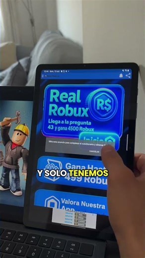 Conseguí 4500 Robux en Roblox GRATIS!!! 😱