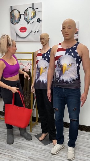 1.3M views · 2.1K reactions | woman spooked by uncanny valley . This video was produced by Team Henderson, Network Media and Adrian Lomeli | The Henderson Theater Troupe | Facebook