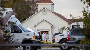 Texas church massacre gunman caught on camera as he shot victims in the head