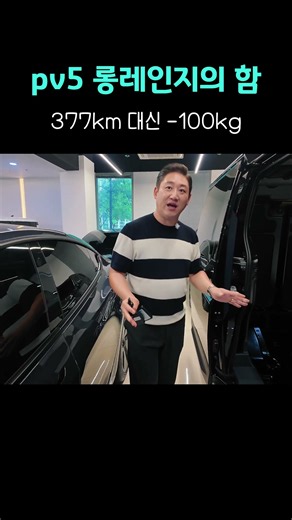 Is the PV5 Long Range always the best choice? You have to give up 100kg for that 377km range
