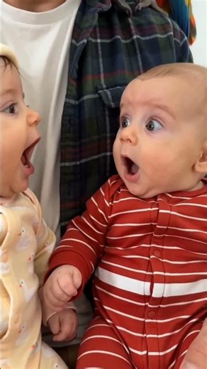 Twin Siblings Have the Cutest Baby Conversation Ever 👶💕