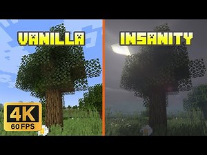 Vanilla vs Insanity | Shader Comparison [ 4K 60FPS ]