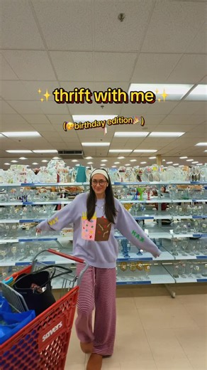 The thrift fairy-godmother 🧚🏽‍♀️ 🛒 ♻️ on Instagram: "✨Look at what the thrift store gifted me for my birthday 🎂🎉🥳🌈🎈 (my birthday was actually yesterday the 8th, but I’m just getting around to posting this today hehe🥰) I know it’s only January but… dare I say this might be one of my best thrift hauls all year?! I would put money on it!!🥹🛒💝 PS: I’m having a surprise website restock, TONIGHT at 6pm est!🧚🏽‍♀️ there are some previews on my story :) PPS (lol): my max & ruby “bunny cakes”