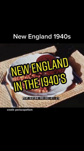 Nea England in the 1940s! Comment below what you would like to see next! #fyp #foryoupage #massachusetts #maine #newengland #boston #nostalgia #nostalgic #trending #viral #retro #vintage #oldfilm