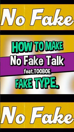 No Fake Talk feat.TOOBOE の作り方🍷🎩 #FAKETYPE #作り方 #tooboe