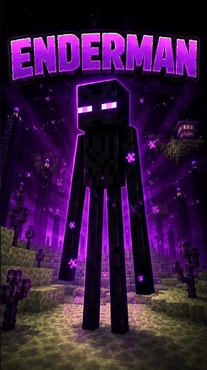 Guide: The ENDERMAN in Minecraft #minecrafttips