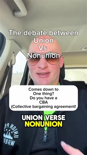 If you don’t have a CBA (collective bargaining agreement) you are losing out big time! #union #contract #protection #career #power