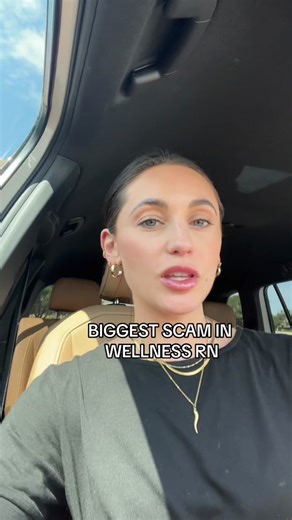 Biggest scam im seeing in wellness right now is….