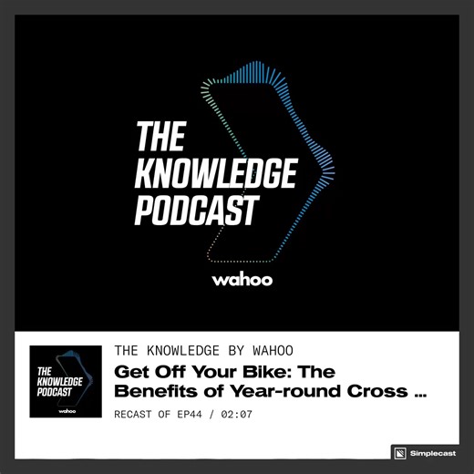 Running? Golf? Pickleball? Whatever it is, a little cross-training every week, all year round, will go a long way to making you a better athlete. Hear more in this episode of The Knowledge Podcast: https://apple.co/3PWc85k | Wahoo Fitness | Facebook