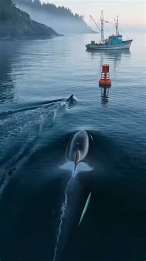An insane real-life ocean moment… A massive orca launched a full-speed attack while a seal tried desperately to escape. Mother Nature doesn’t hold back! 🐋⚡🌊 | Zack Orca Films