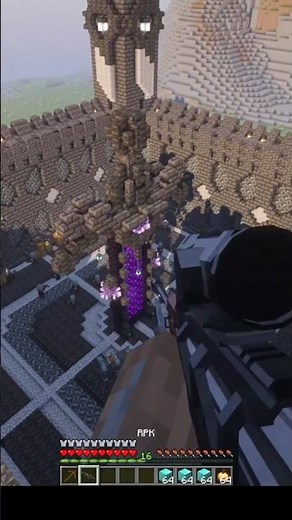 Minecraft Kılıç Desenli Simetrik Kale Yapımı #minecraft #minecraftbuilding