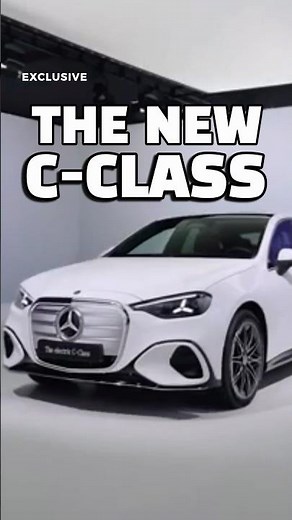 All New Mercedes-Benz Electric C-Class : What's New In 60 Sec
