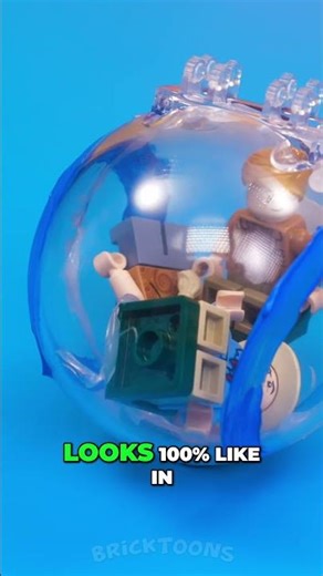 LEGO Jurassic Park Gyrosphere: Washing Machine Challenge! #shorts