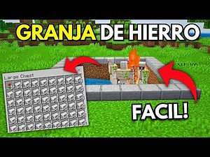 💥The best iron farm for Minecraft Bedrock 1.21 and 26.11