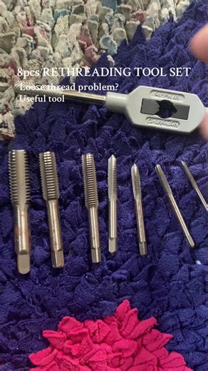 No more loose thread #tools #tool #toolset #threadtools