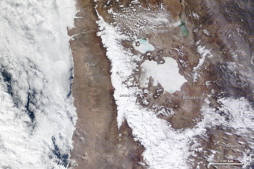 Driest Non-polar Desert in the World