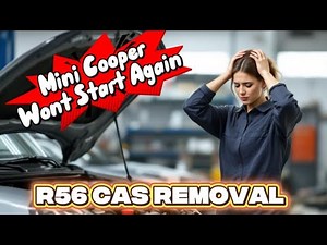 Mini Cooper R56 CAS Removal | No Start, No Crank, Hard to Start When Hot. How to remove CAS module.