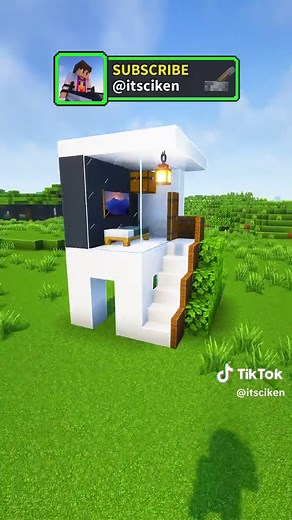 Minecraft Tiny House 🏡 #tiktok #minecraft