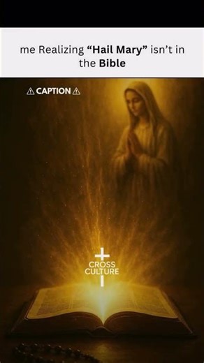 “Is the Hail Mary Prayer in the Bible? | Shocking Truth Revealed”#WordAndTradition