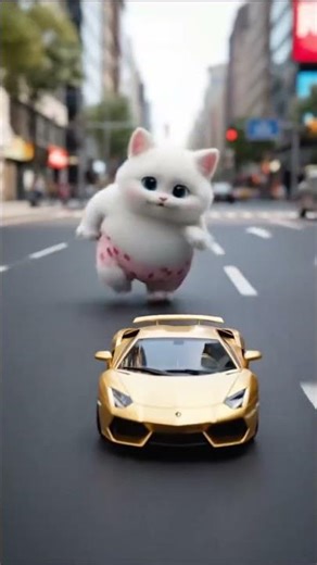 Cat for remote control car in drive and joker car