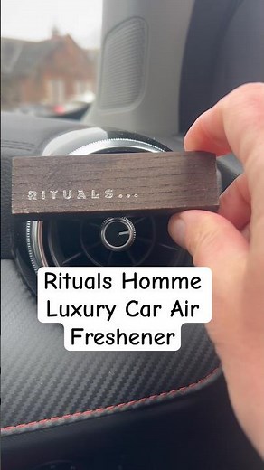 Rituals Homme Luxury Car Air Freshener Review