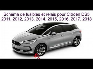 Where are the fuses of the Citroën DS5 located?