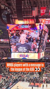All players wore "pay us what you owe us" shirts during warm-ups at the All-Star Game #wnba #basketball #players | Sports Illustrated