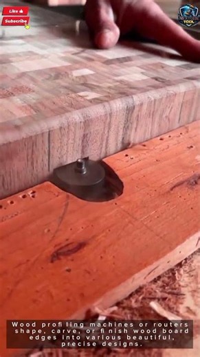 Wood Profiling Machine: Precision Tool for Smooth Neat Edge Shaping#tool