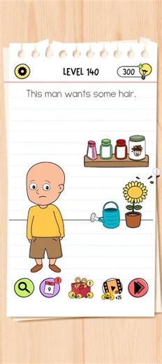 Brain Test Level 140 Solution | Tricky Puzzle Gameplay | gamerzprincess