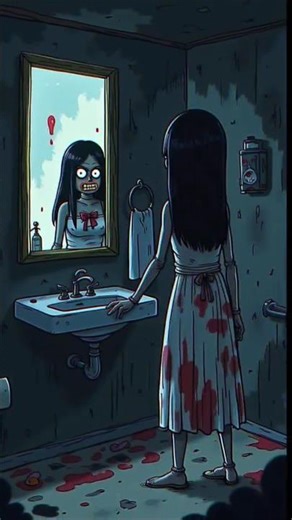 Bloody Mary #educational #horrorstories #scarystories #didyouknow #animation