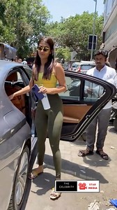 Stunning Pooja Hegde Seen Outside Gym | Thecelebritystarmedia